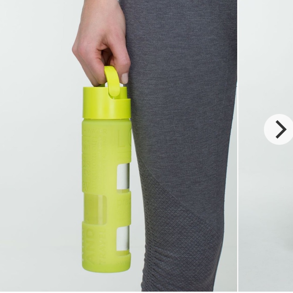lululemon Pure Focus Glass Water Bottle - Picture 2 of 11